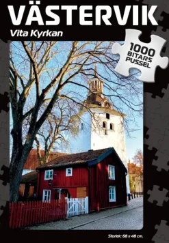 Svenskapussel: Västervik - Vita Kyrkan (1000)