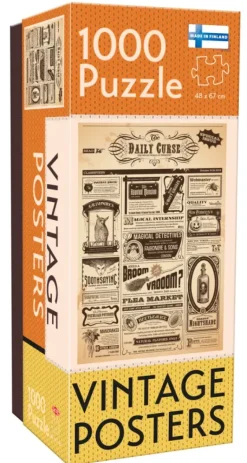 Tactic: Vintage Posters - Daily Curse (1000)