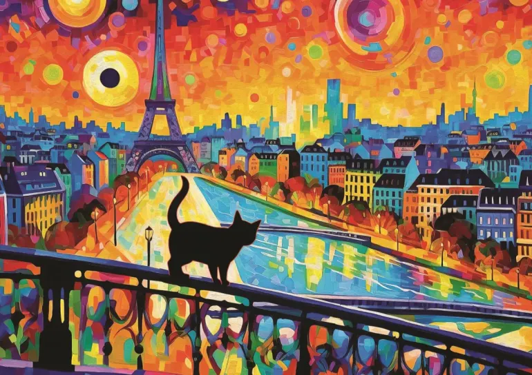 Trefl: Cat in Paris (1000)