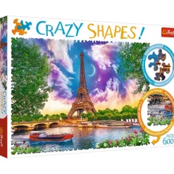 Trefl: Crazy Shapes! - Sky Over Paris (600)