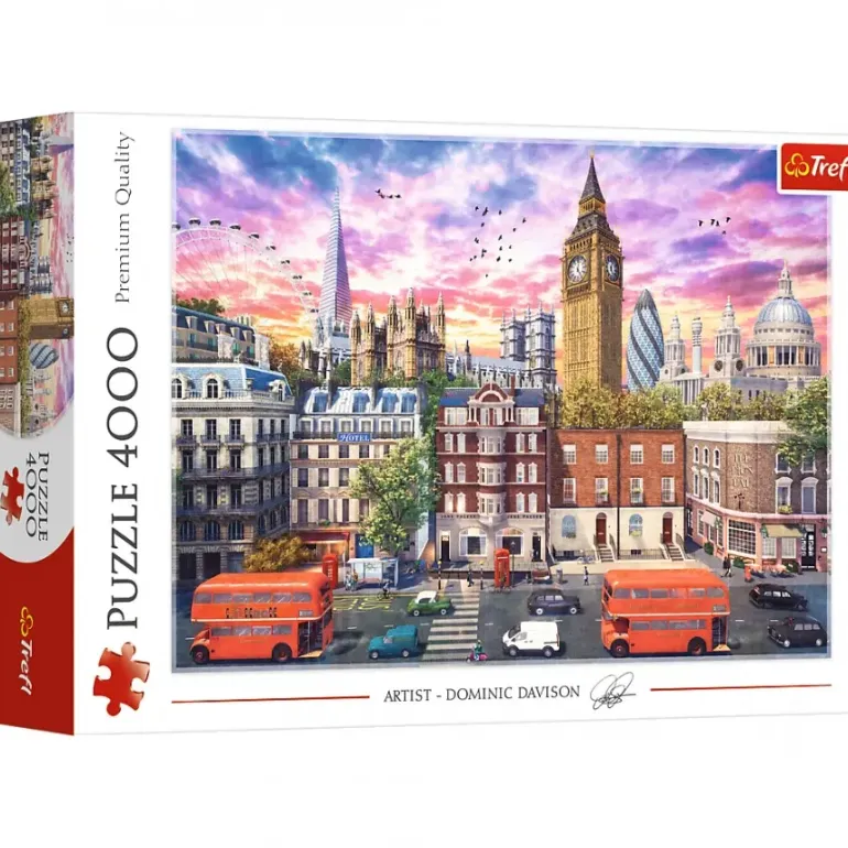 Trefl: Dominic Davison - Walking around London (4000)