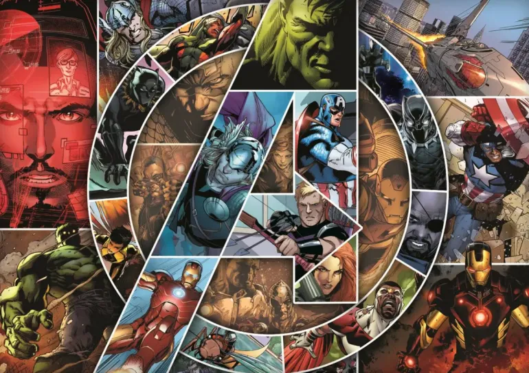 Trefl: Marvel - Avengers, Heros (1000)