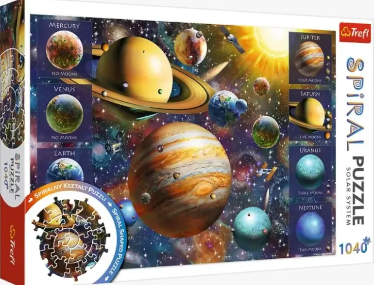 Trefl: Spiral Puzzle - Solar System (1040)