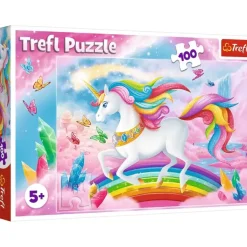 Trefl: Unicorn in a Pink Magical Landscape (100)