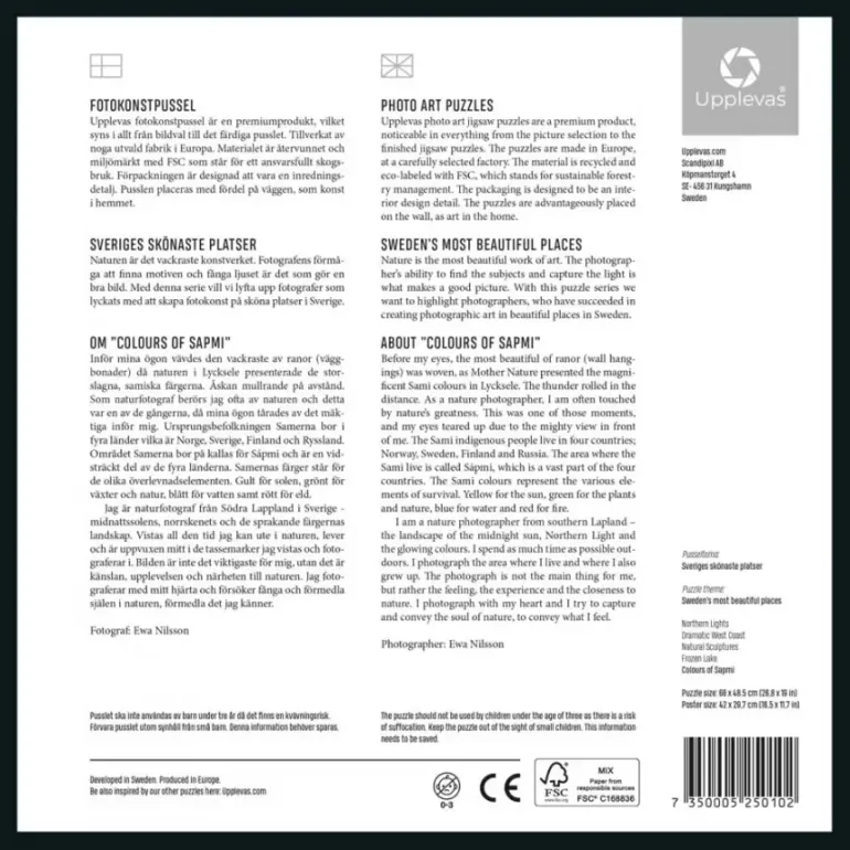 Upplevas: Colours of Sapmi - Lycksele (1000)