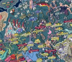 Water & Wines: Germany - Wine Puzzle (1000)