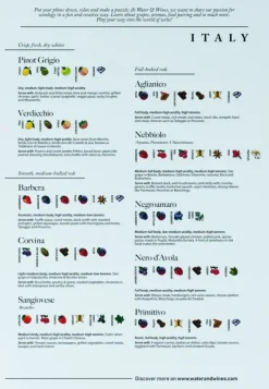 Water & Wines: Italy - Wine Puzzle (1000)