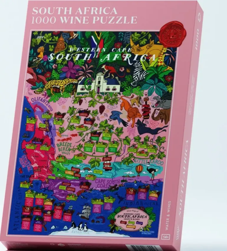 Water & Wines: South Africa - Wine Puzzle (1000)